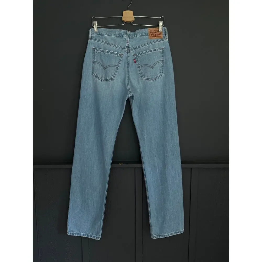 Levi's Low Pro Straight Jeans Cotton Blue Jeans Size 26